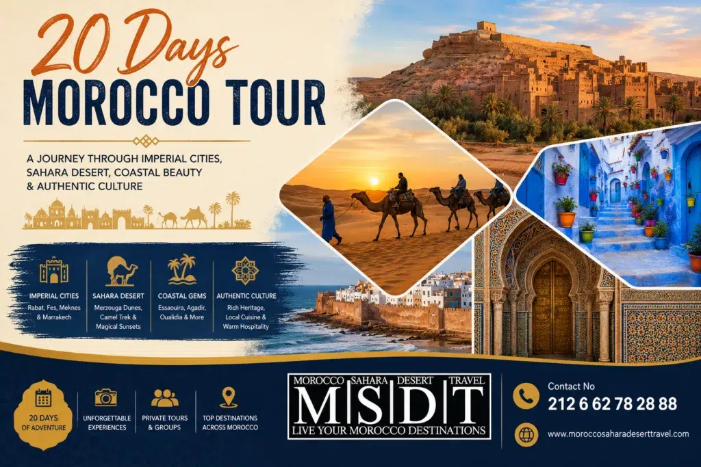 20 days Morocco Tour