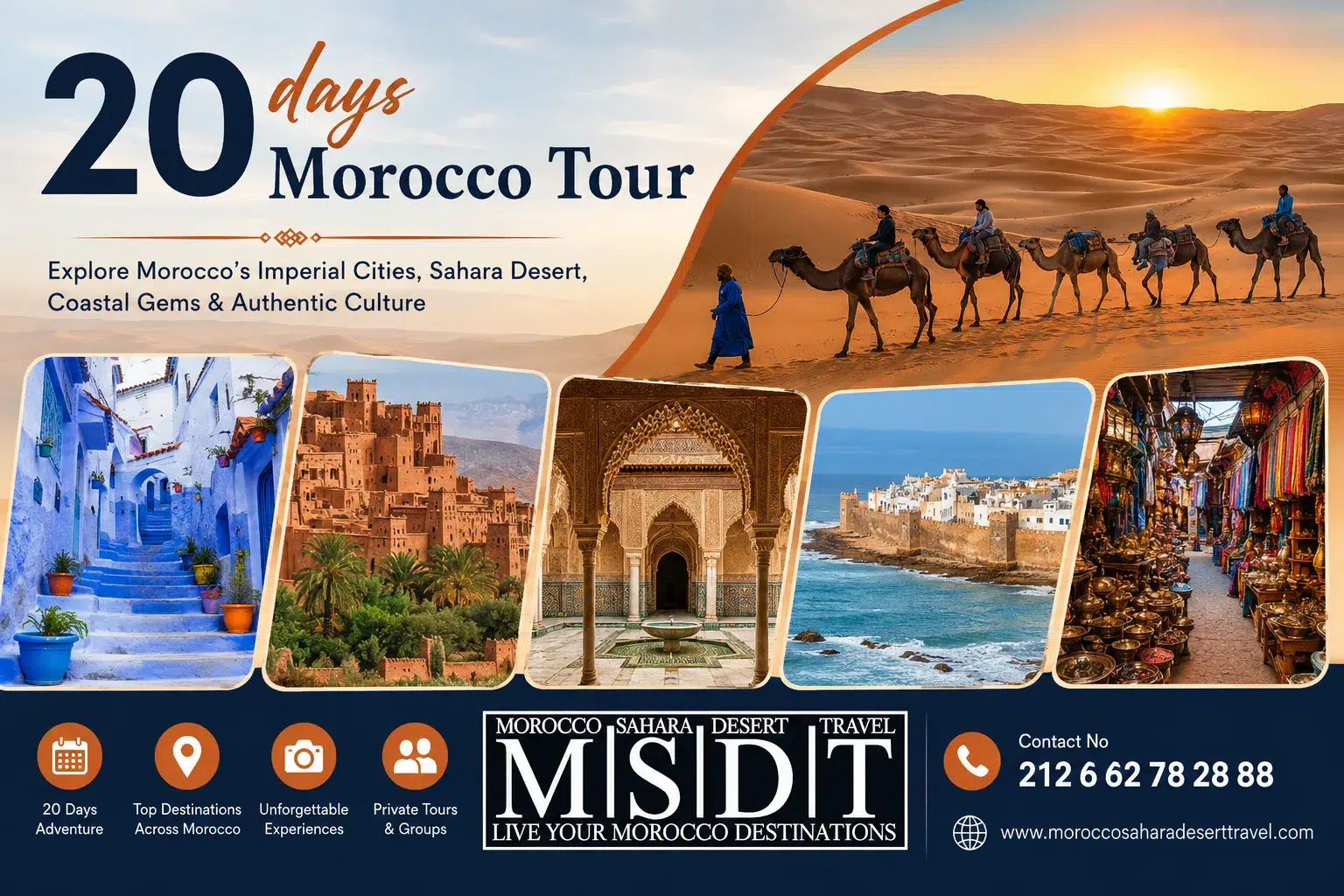 20 days Morocco Tour